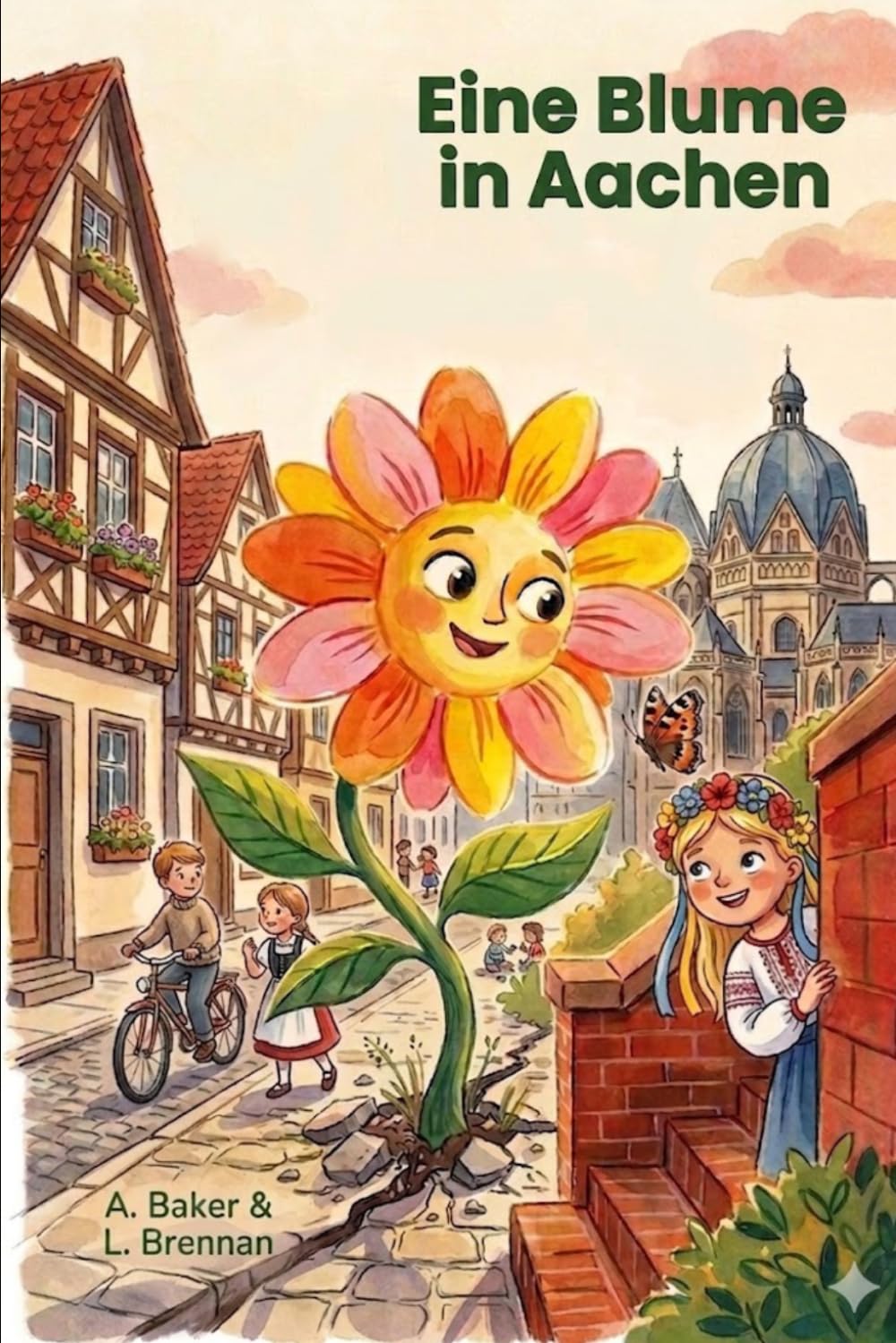 Eine Blume in Aachen