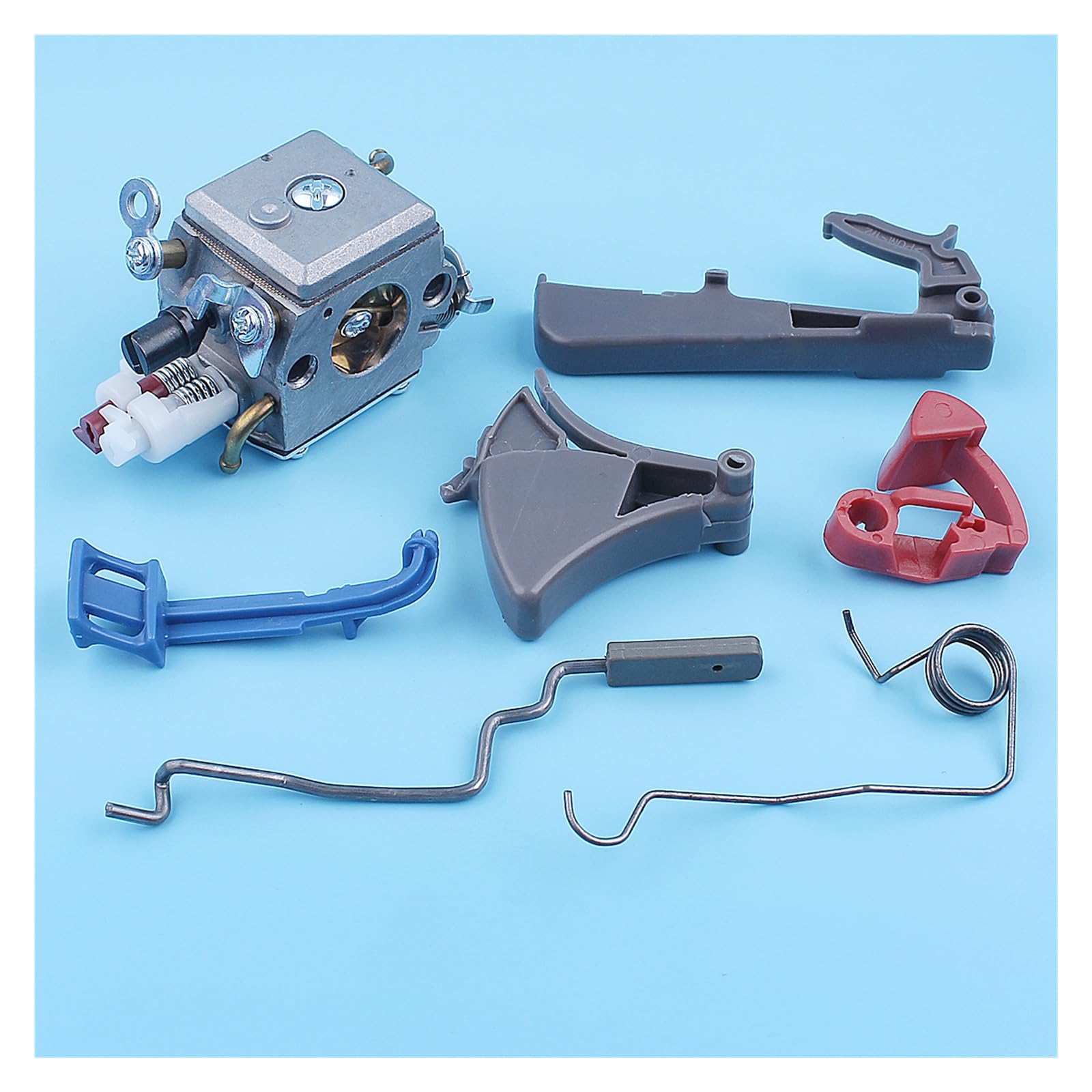 Zestaw drążka przepustnicy gaźnika dla Husqvarna 350 353 346 340 345 Zama Carb akcesoria do elektronarzędzi