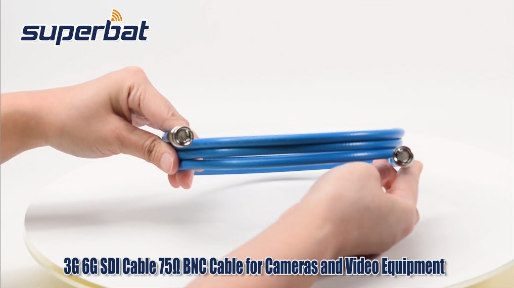 Cavo Coassiale BNC Maschio-maschio 12G HD SDI Per Videocamera 4K - 1 Metro - 75Ω - Alvin's Cables - Foto 6