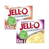 Vista 50 de Jell-O Pudín de chocolate, Cook & Serve, sin azúcar, caja de 1.3 onzas, 4 paquetes