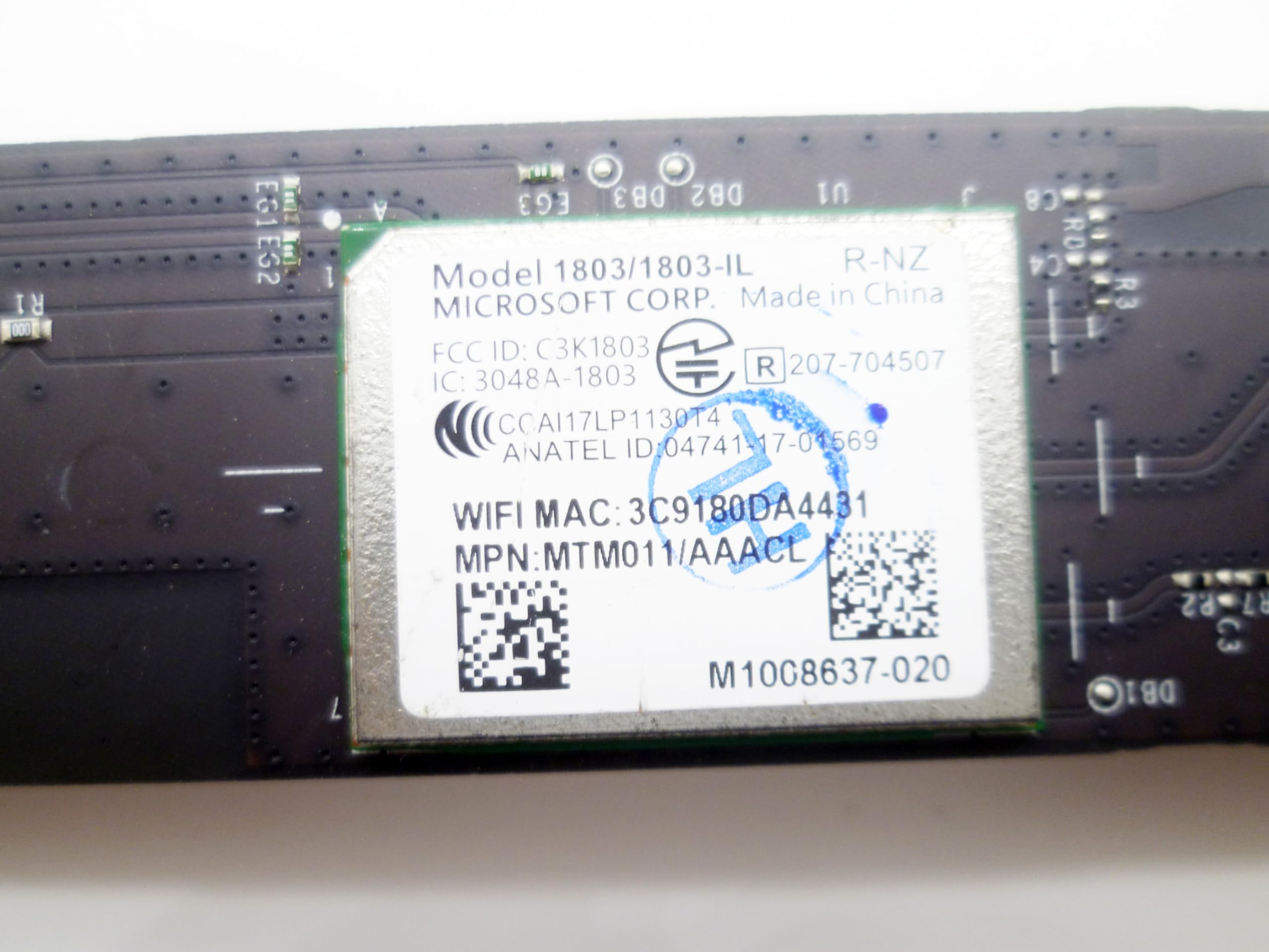 Module de circuit imprimé de rechange pour console Microsoft Xbox One X