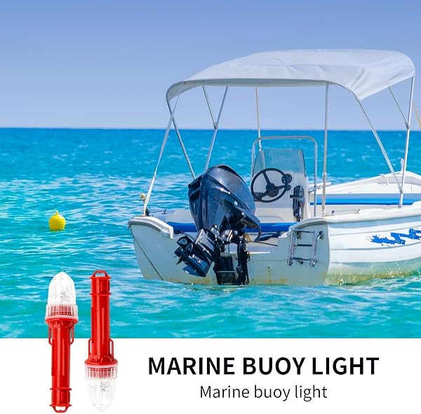 Set Di Razzi Di Segnalazione Marittima A LED Da 2-19 Cm Di Luce Di Emergenza Marina | Impermeabile E Antiurto - Segnale Di Emergenza Galleggiante Leggero Da 110 G Per Barca Kayak Rafting Pali - 3
