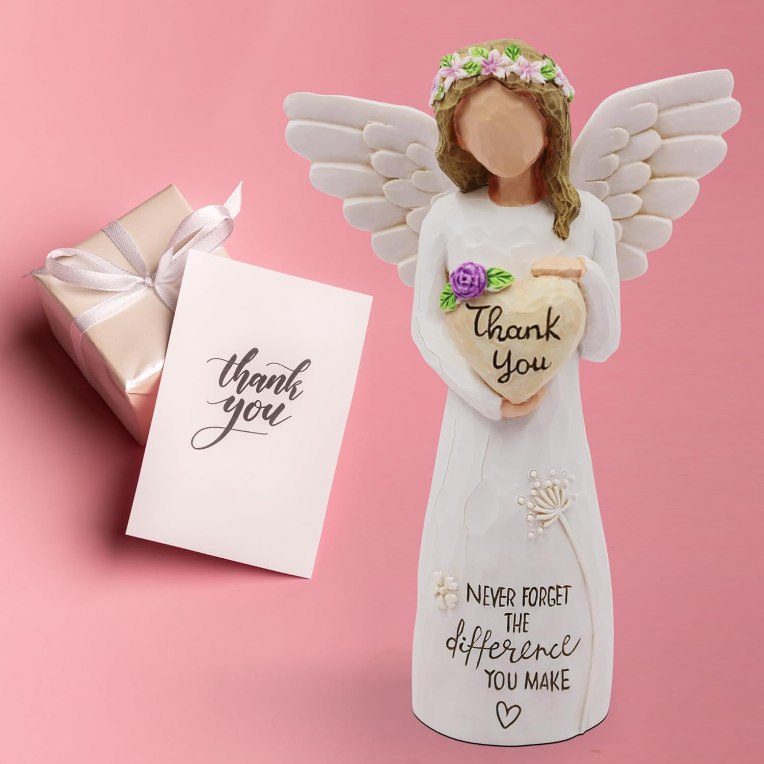 Thank You Gifts for Women, Coworkers - Employee, Teacher Appreciation Gifts, Inspirational Gift for Women, Gratitude Gift for Teachers, Appreciation Gifts for Woman, Thank You Gift Angle (Purple) - Image 6