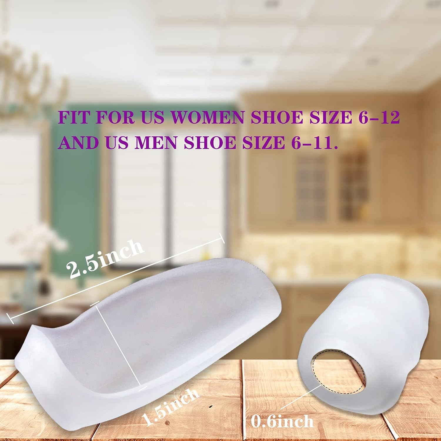 Zinyakon Gel Bunion Pads and Protectors, 12 Packs of Bunion Guards for Big Toe Cushion, Bunion Shields for Bunion Pain Relief, Reduce Bunion Pain from Rubbing : Health & Household