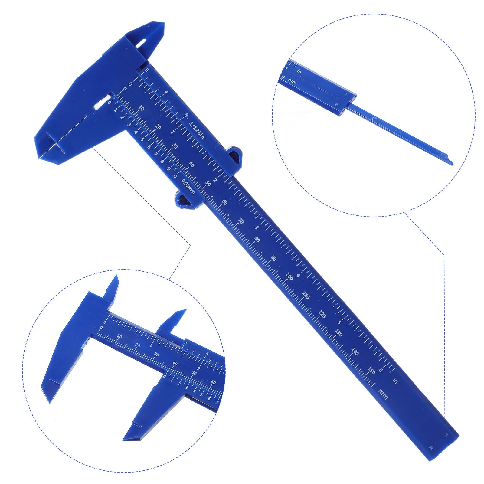 Precision Calipers - 2 Pack, 0-6 Inch -5 Precision Calipers - 2 Pack, 0-6 Inch -5