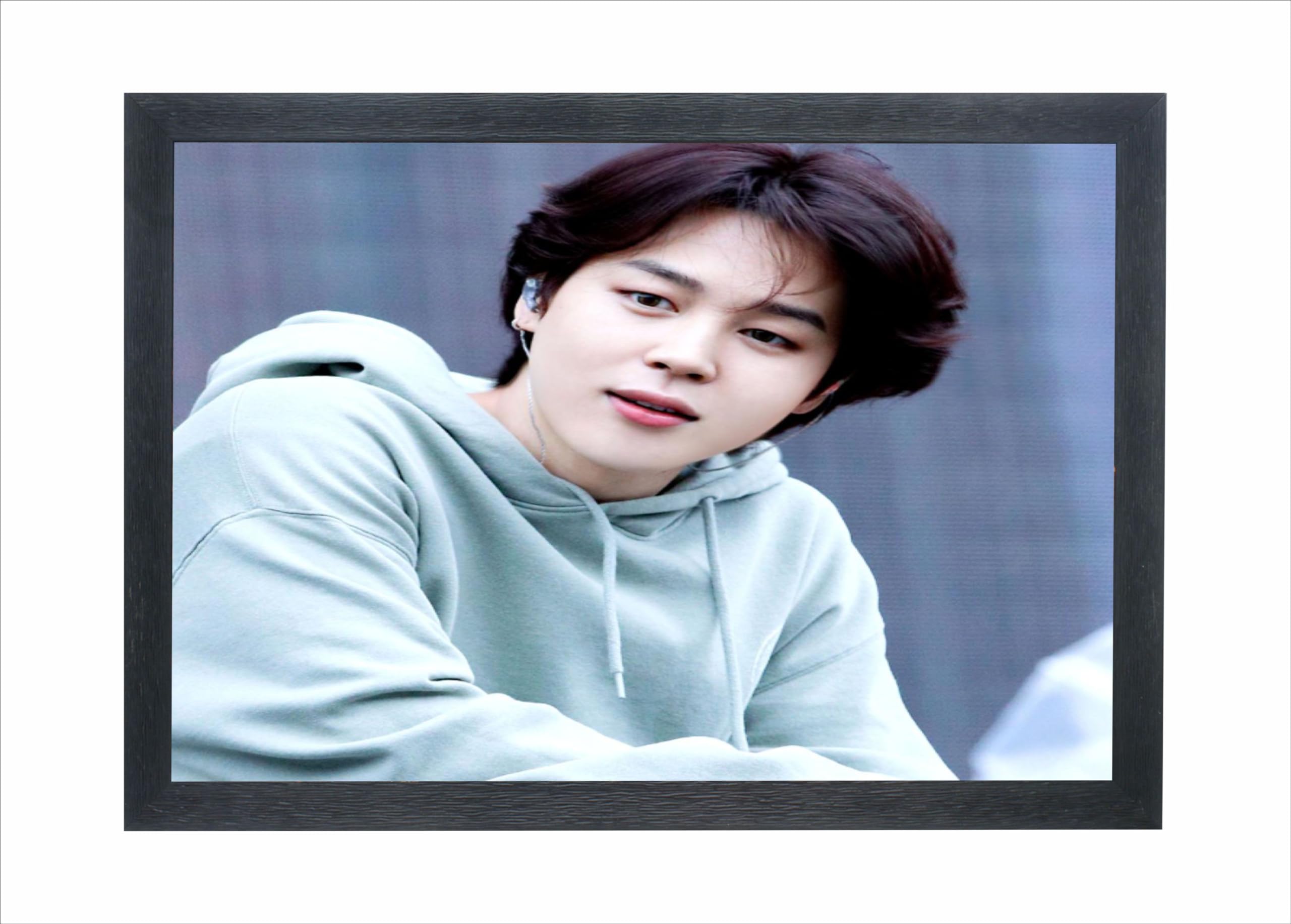 Devatwal BTS Jimin Photo Frame For Wall Mounted Painting (10 * 14