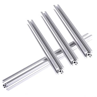 4PCS 400mm/15.74inch 2020 V Type Aluminum Profile European Standard Anodized Linear Rail Frame for DIY 3D Printer