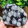 AtkitS Natural Snowflake Obsidian Stone Rock Meditation Rough (Size : 800-850g)