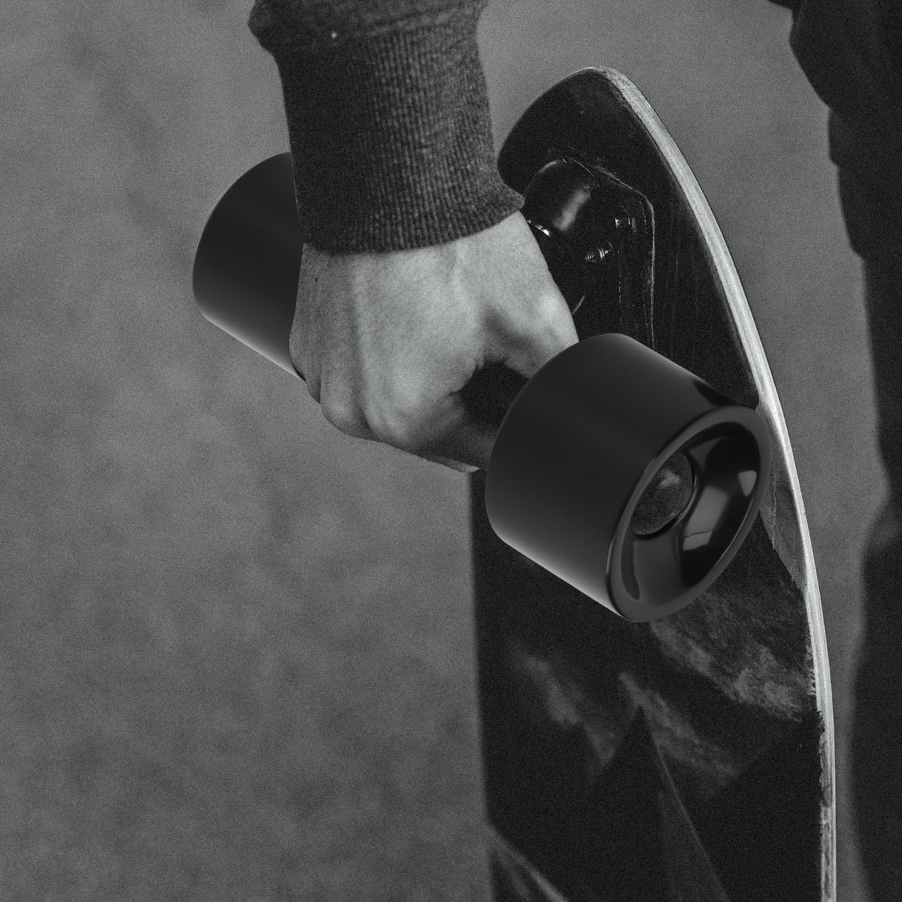 ifundom Skateboard Transparent PU Material Reißfest für Cruiserboards zu Installieren Entfernen