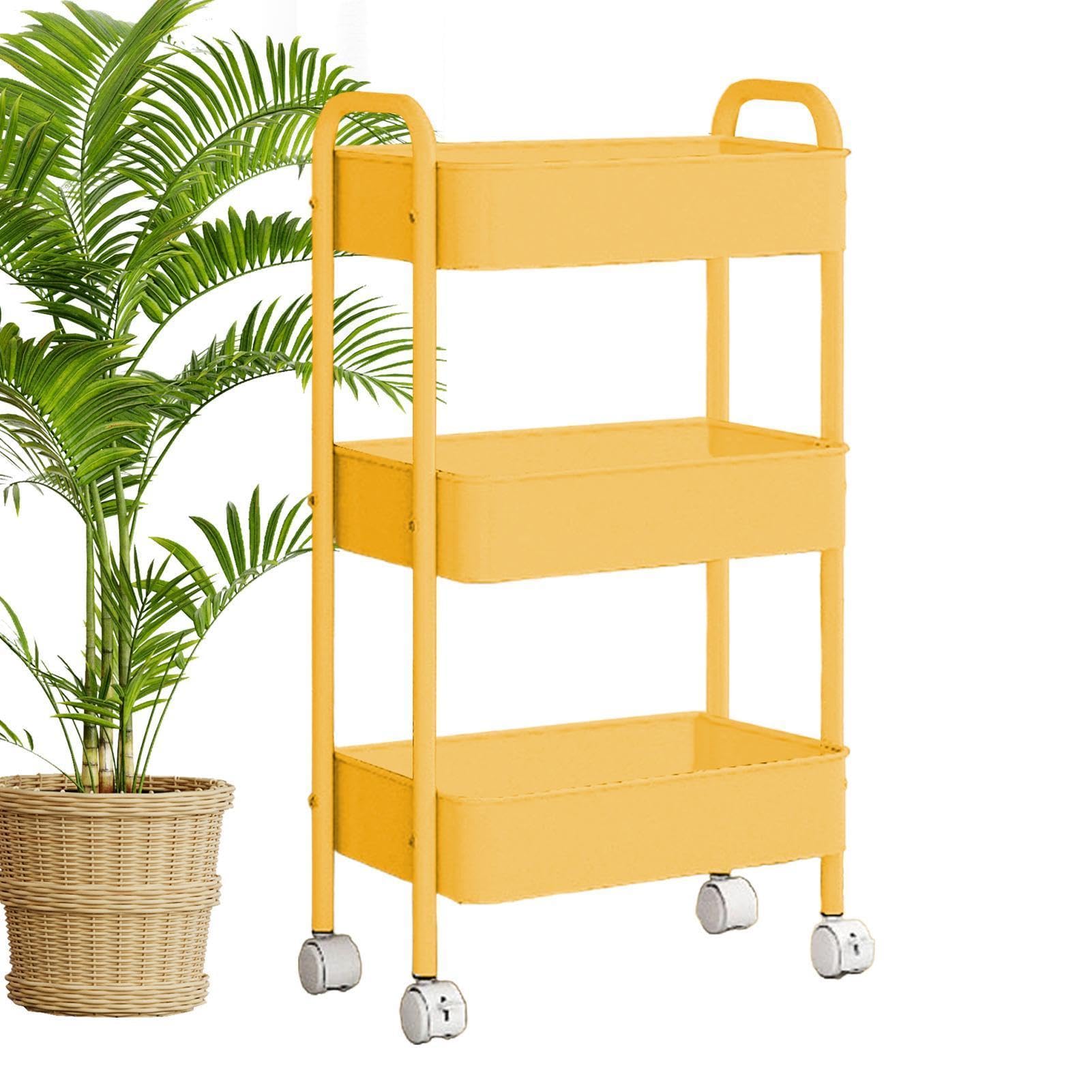 Generisch Carrello portaoggetti con ruote, grande