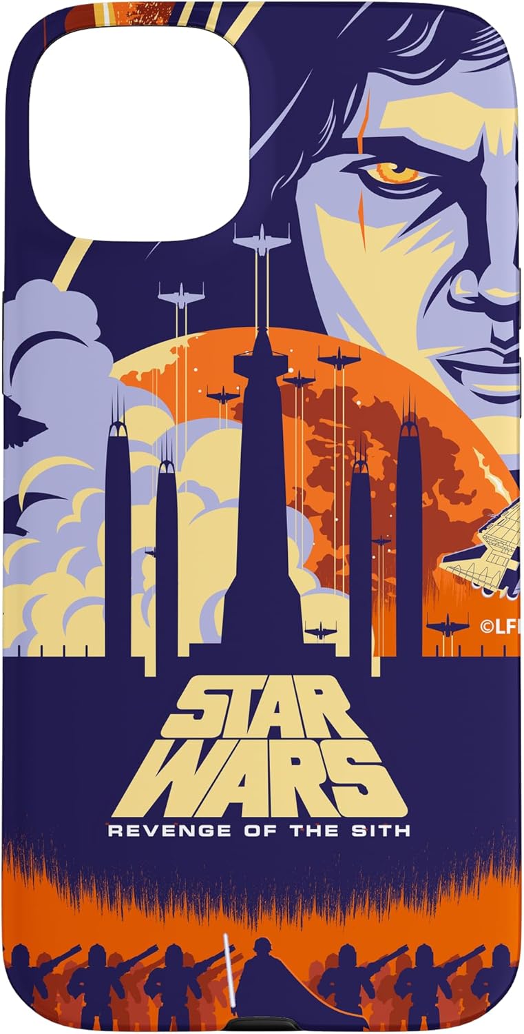 Star Wars Revenge of the Sith Illustrated Movie Poster Case for iPhone 11