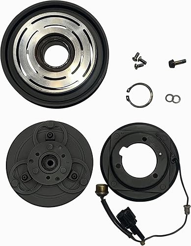 RYC AC Compressor Clutch FG428-01-CL (Se adapta a Nissan Frontier 3.3L 1999, 2000, 2001, 2002, 2003, 2004 Compatible con Nissan Xterra 3.3L 2000,