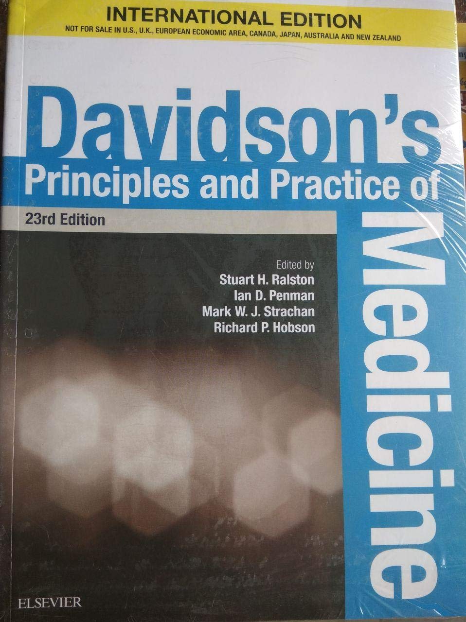 DAVIDSON'S PRINCIPLES AND PRACTICE OF MEDICINE [Paperback] HALL