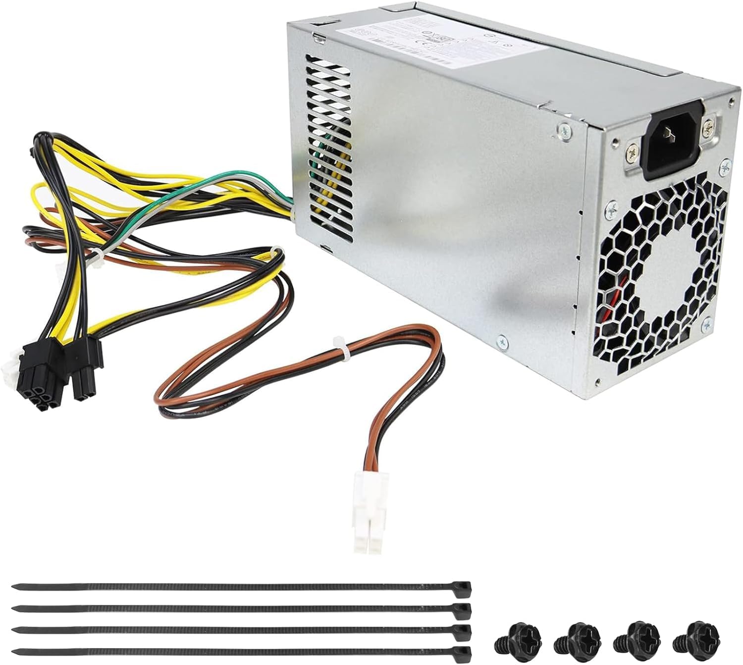 S-Union Fuente de alimentación mejorada de repuesto de 310 W P/N PCG007 DPS-310AB-1A 937516-004 901772-004, compatible con HP ProDesk 280 288 480 G3 MT 400G4 282G3 SFF (7PIN + 8 pines) +Conector de 4