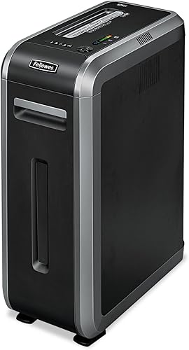 Miniatura 2 de Fellowes Powershred 125Ci - Trituradora de papel de grado comercial 100 a prueba de atascos de 20 hojas de corte cruzado
