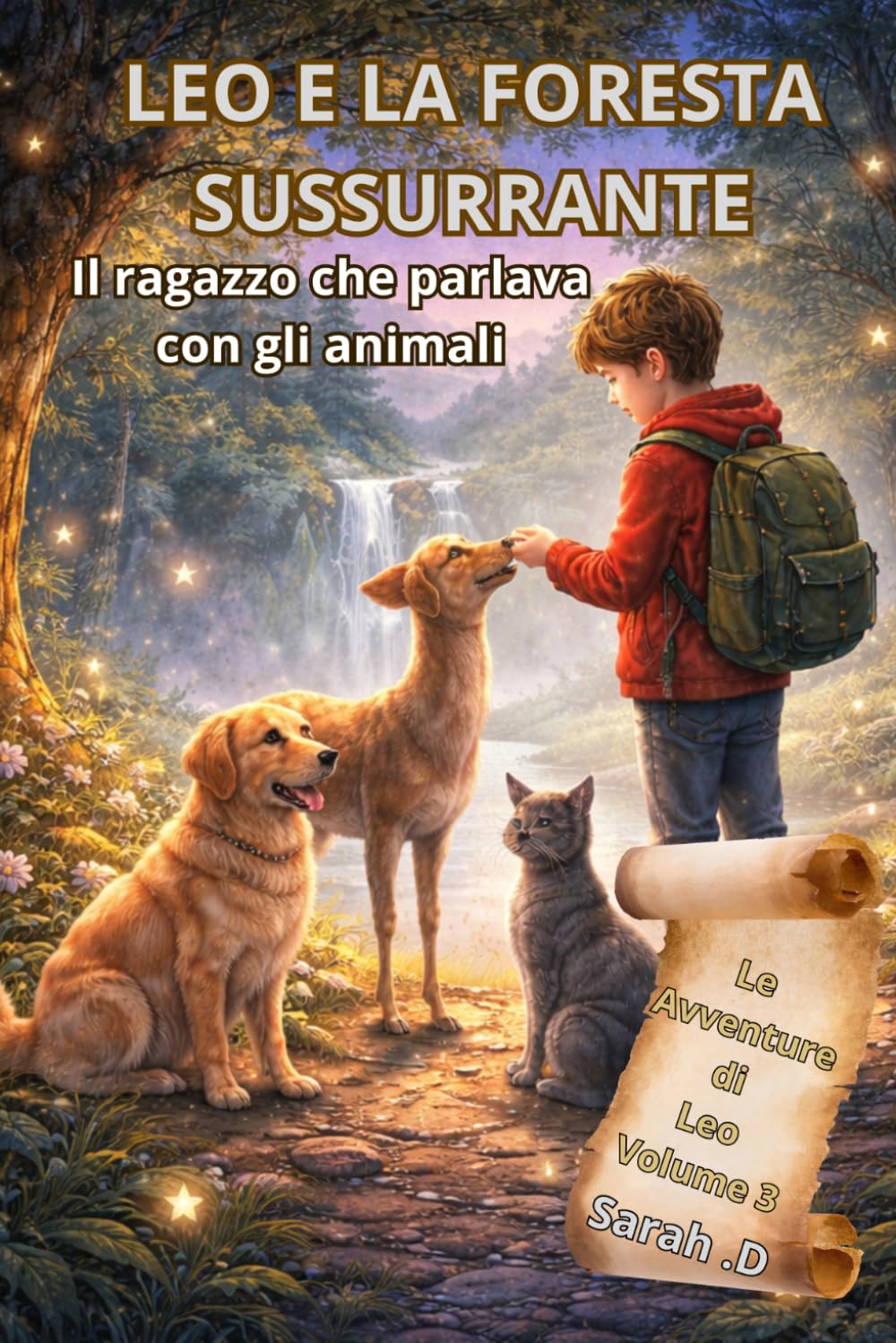 LEO E LA FORESTA SUSSURRANTE - Volume 3: Il ragazzo che parlava con gli animali (Le Avventure di Leo)