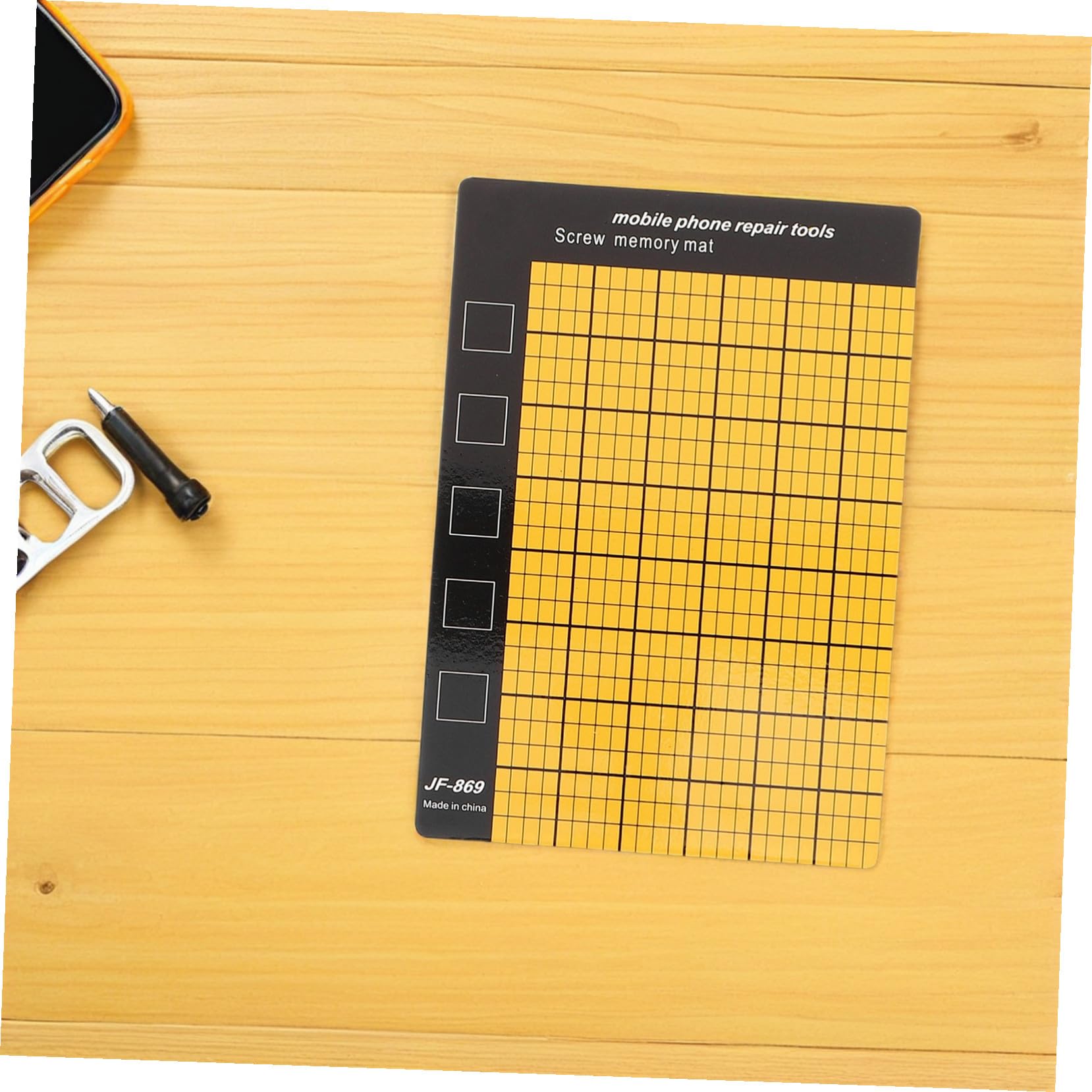 Kit Di Riparazione Da 15 Pezzi Tappetino Per Organizzatore Di Viti Tappetino Magnetico Per Riparazione Viti Flessibile
