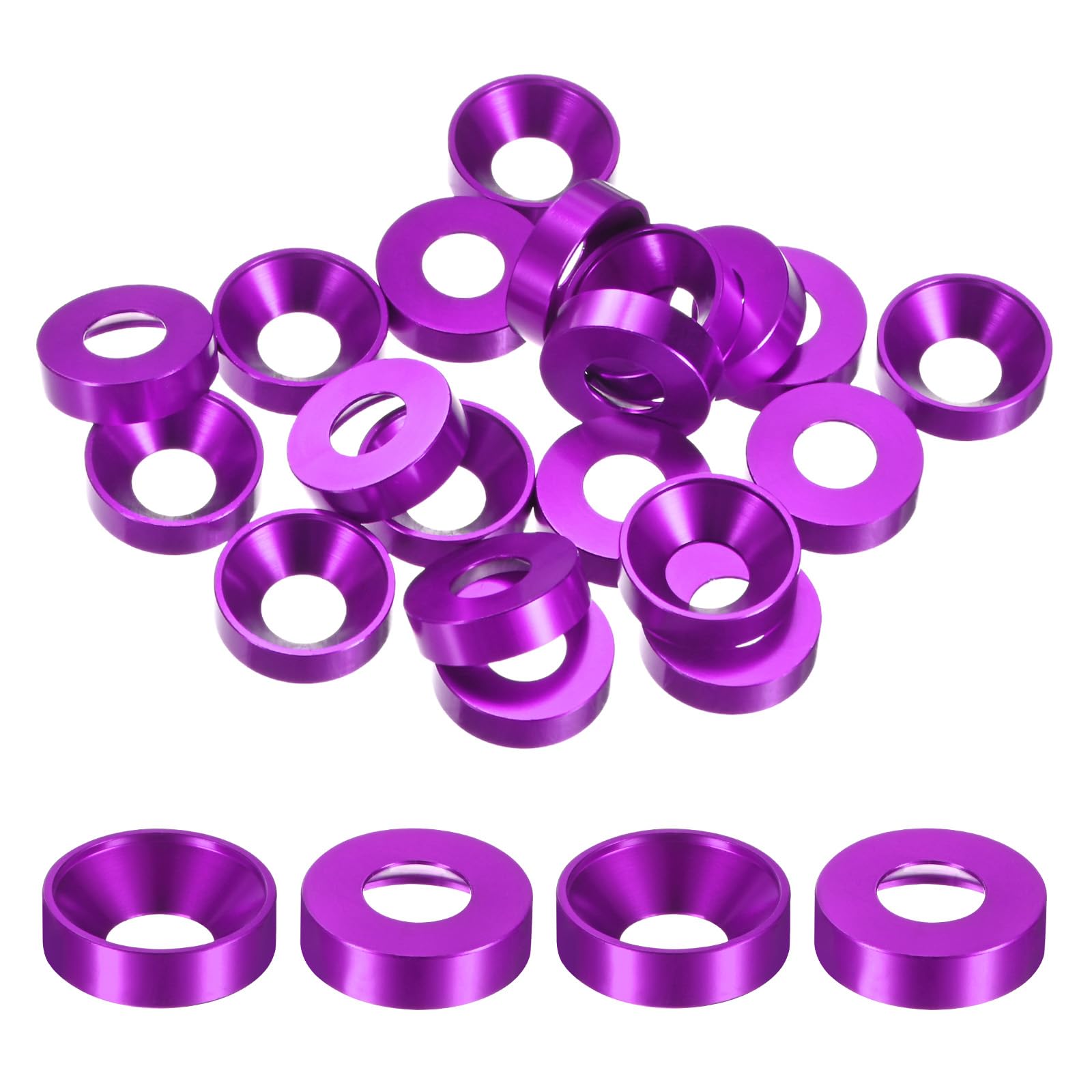 M METERXITY 20-Pack M8 Countersunk Finish Washers