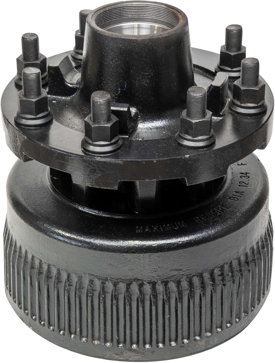 The Trailer Parts Outlet - 15K TK Trailer Axle Hub and Drum - 15,000 lb Capacity - 8 Lug x 275mm Bolt Pattern