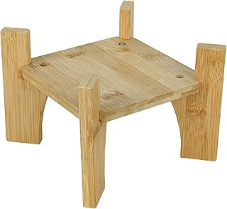 Bambusständer (Bambus, Durchmesser: 8,6 Zoll) Getränkespender Ständer, Getränkespender-Halter, Diagonale 22cm, als Basis für Glas-Getränkekrüge, Saft-Spender(Bambus, Durchmesser: 8,6 Zoll)