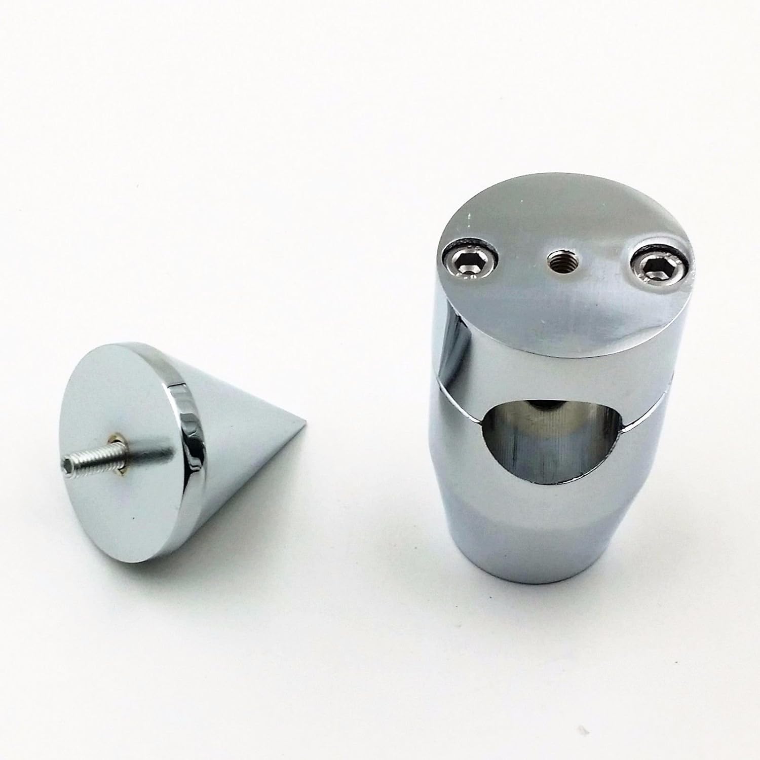 Chrome 1" 25mm Spike Motorcycle Handlebar Riser for Honda Kawasaki Suzuki Yamaha CB VN VT HARLEY SPORTSTER SOFTAIL DYNA Touring