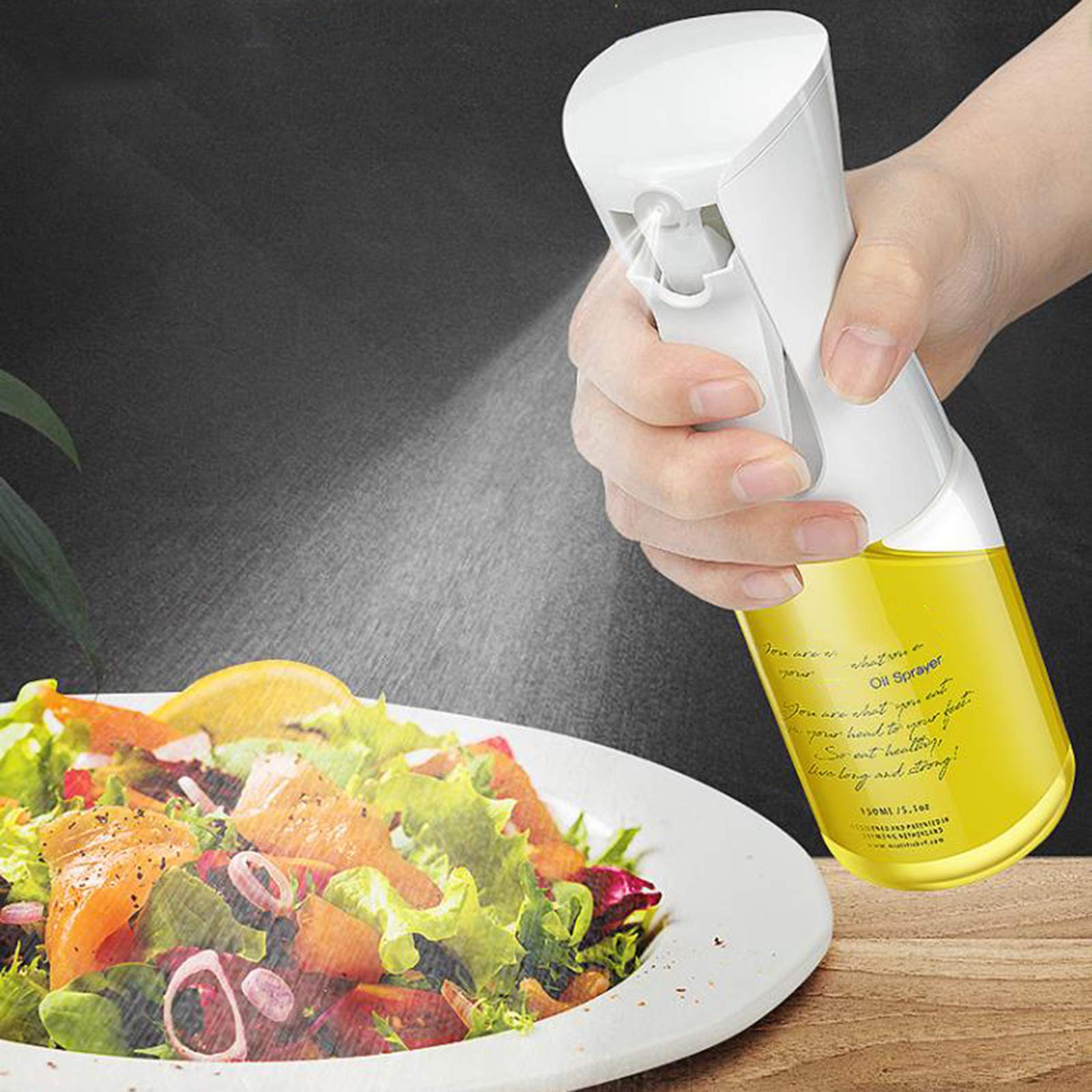 Oil Spray Bottle, 7 Oz / 210 Ml Olive Oil Sprayer For Cooking With