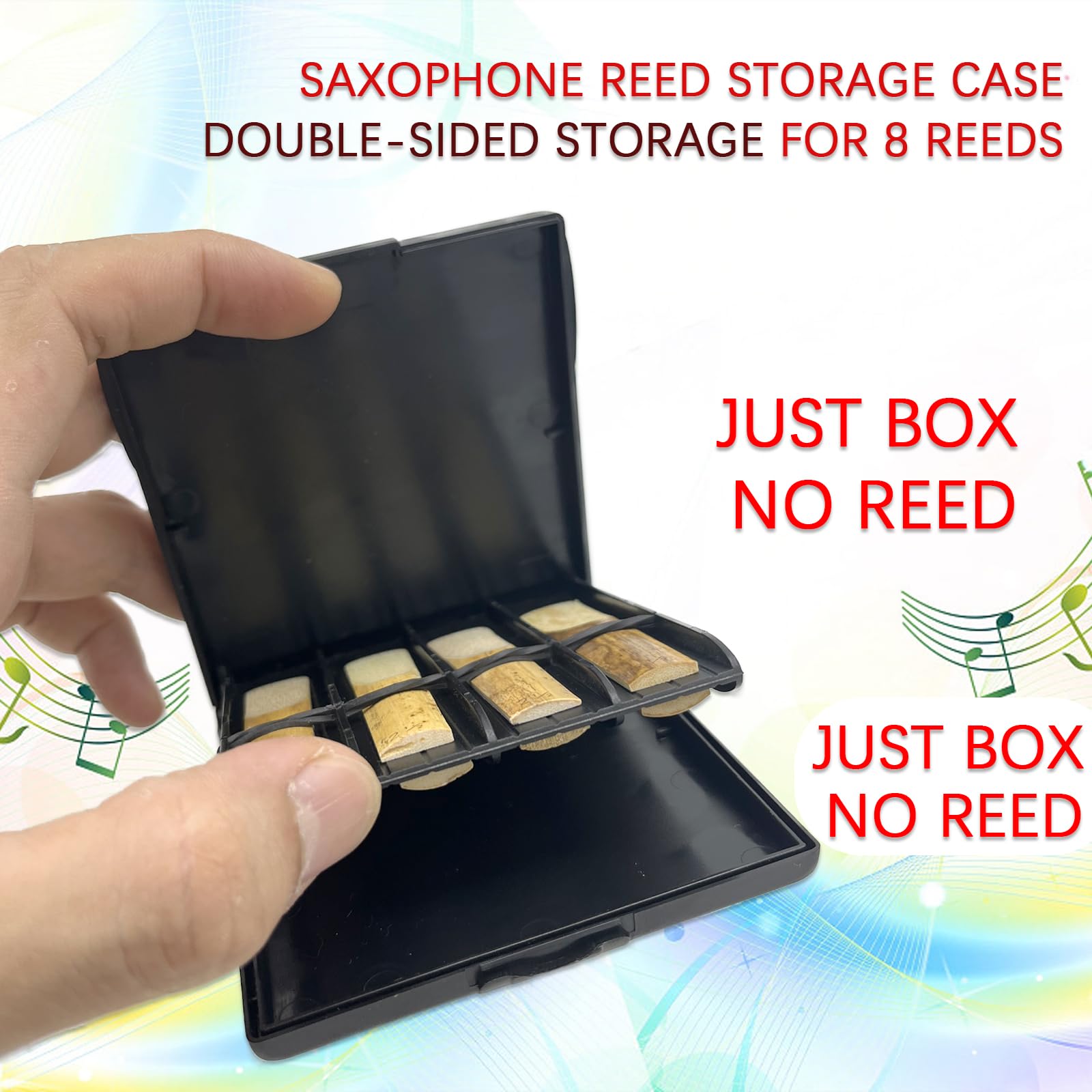 サックス　リードケース Amazon | TISHITA リードケースホルダー サックス用リード4本