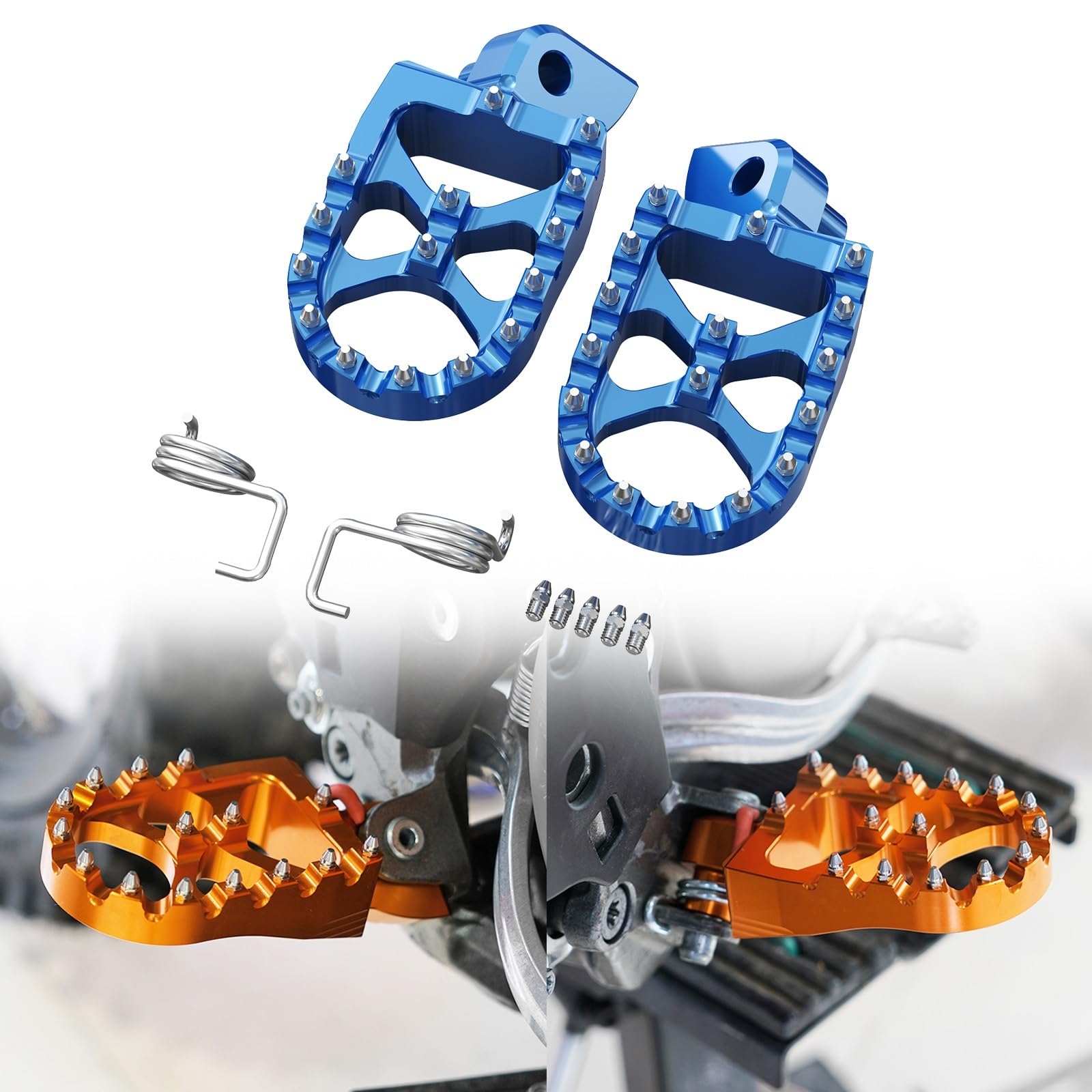 Repose-pieds motocross pour Yamaha YZ250FX YZ450FX WR250F WR450F
