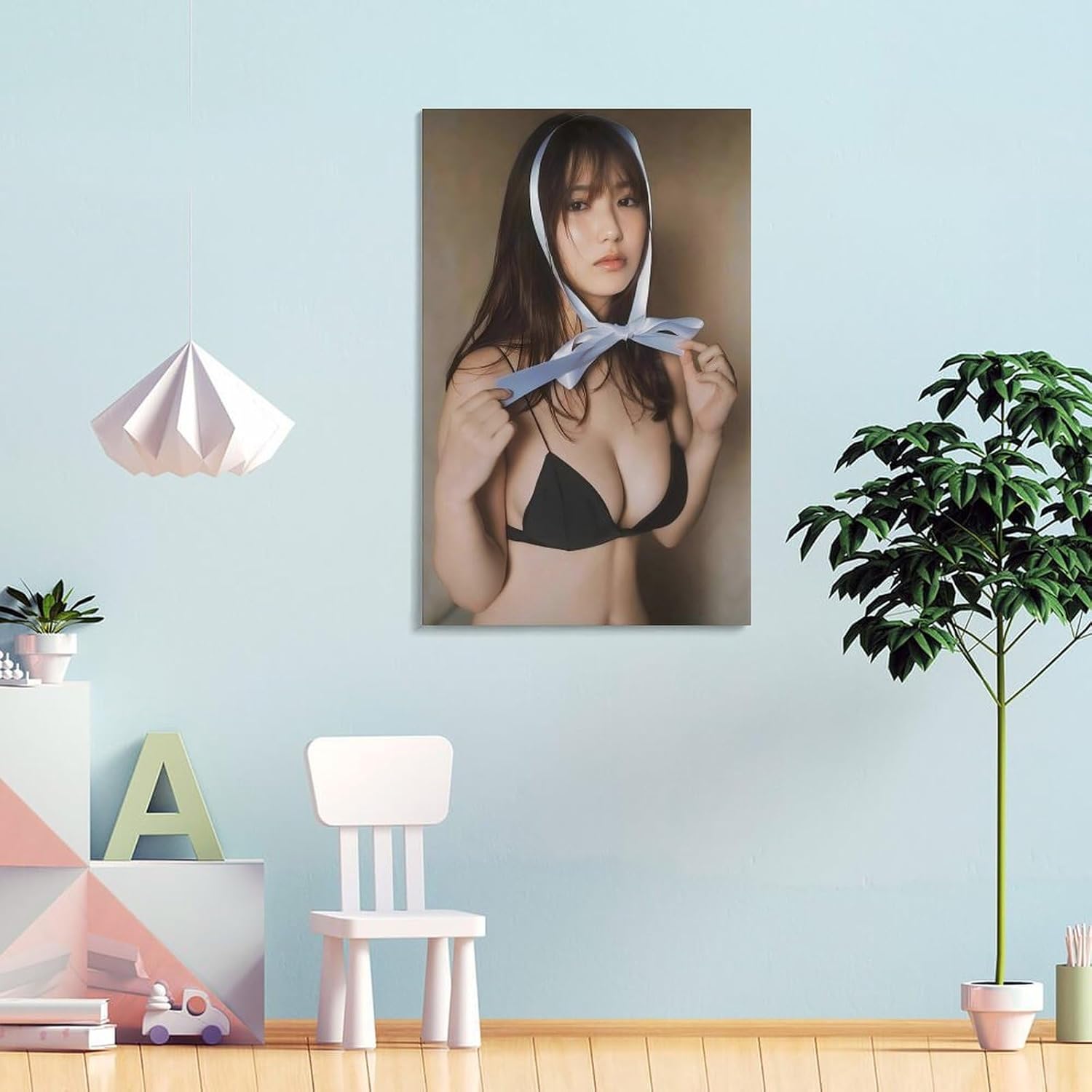 沢口愛華 Sawaguchi Aika 装飾画 写真集 壁掛け人気アイドルスター キャンバスアートポスターとウォールアート画像プリン