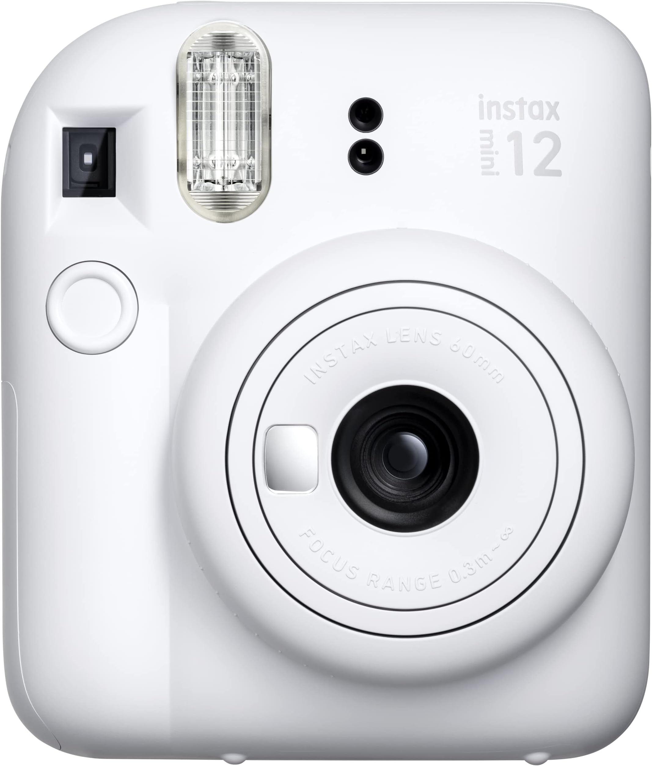 Instax Mini 12 Instant Film Camera, Clay White