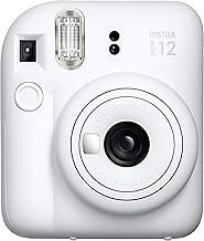 Fujifilm Instax Mini 12 Instant Camera, Clay White