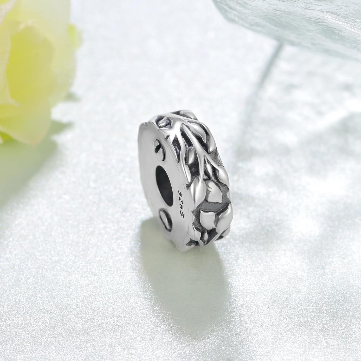 Tree of Life Urn Charm for Ashes 925 Sterling Silver Cremation Charms for Bracelets Necklaces Memorial Jewelry Gifts for Women Loss Loved One - Image 2