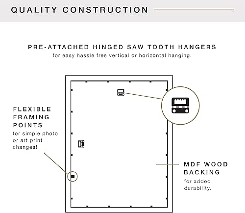 Vista 69 de MCS - Marco para rompecabezas (24.0 x 30.0 pulgadas y más pequeños), color negro (65746)