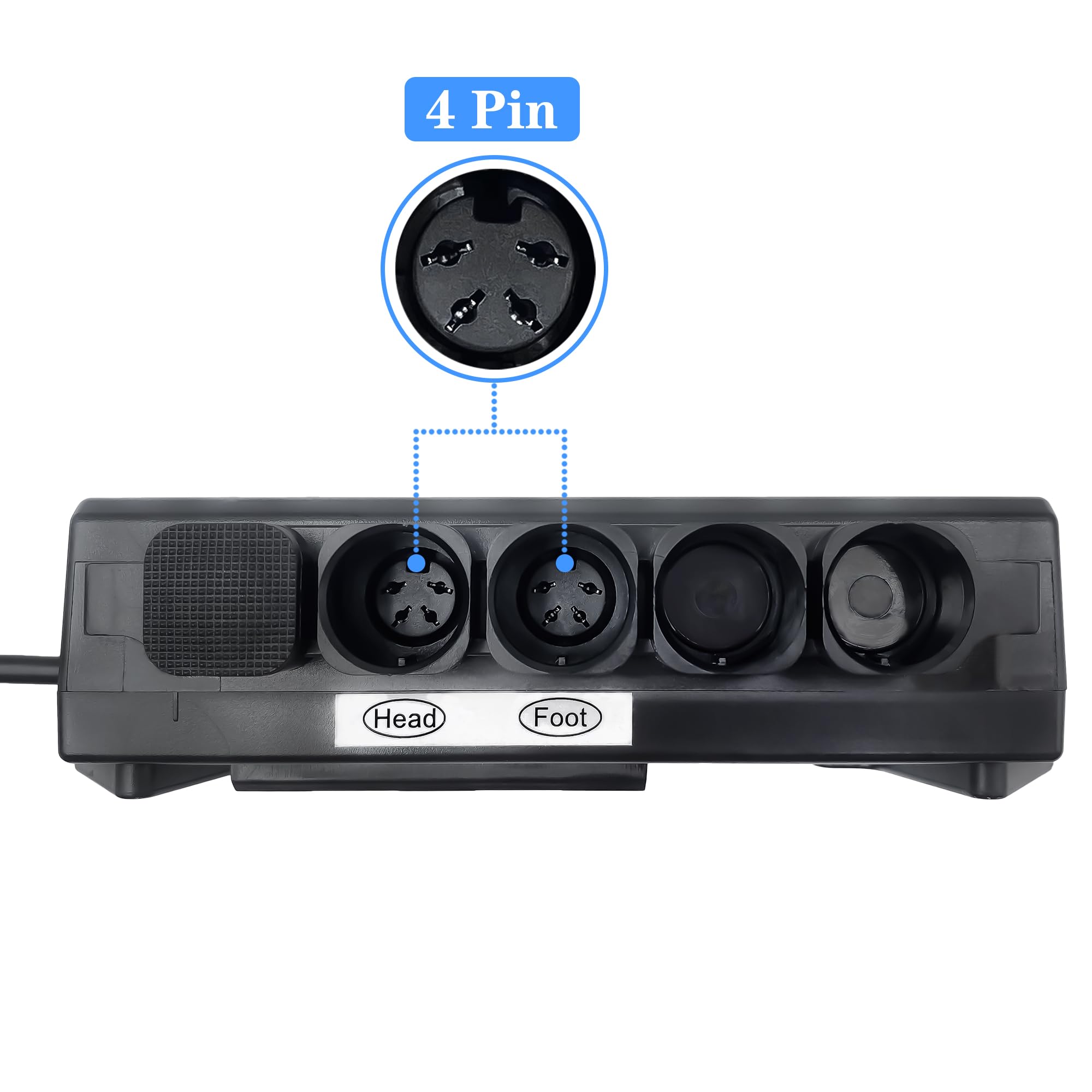 Amazon.com: Uetmulik Adjustable Bed Richmat HJH13D Remote & HJC18
