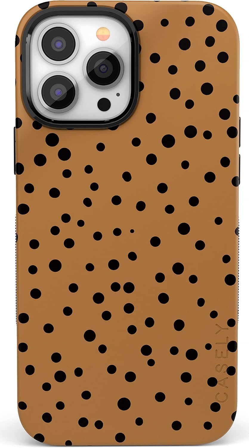 Casely iPhone 14 Pro Max Case | Spot On | Dotted Animal Print | Compatible with MagSafe