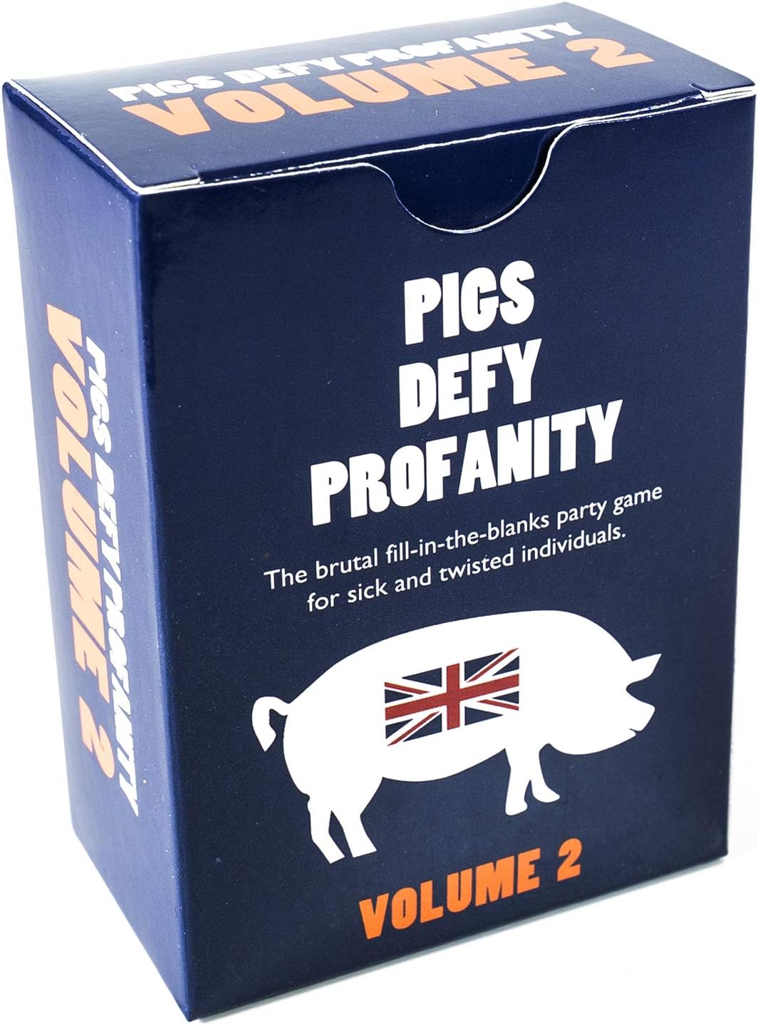Pigs Defy ProfanityVolume 2 - The Brutal UK Card Game Expansion Pack Play Against Friends