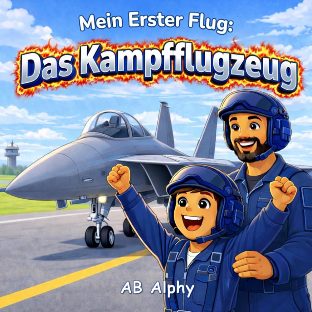 Mein Erster Flug: Das Kampfflugzeug: Ein spannendes Abenteuer am Himmel für Kinder von 3 bis 7 Jahren (Mein erster Tag als…)