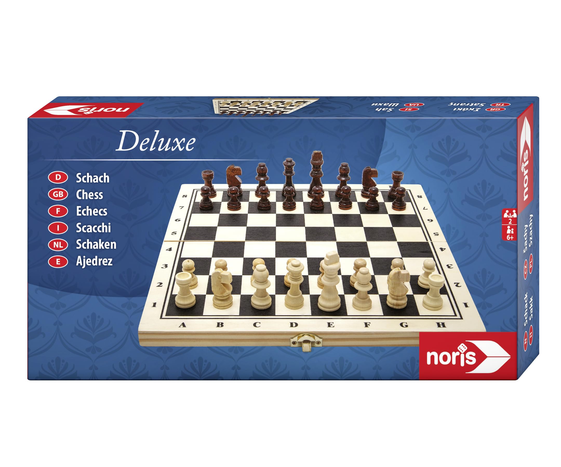 Noris Spiele 606108014 "Wooden Chess" Game