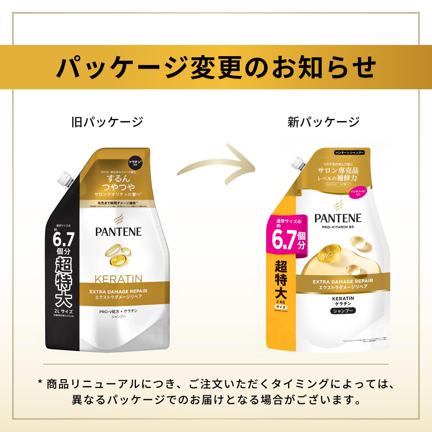 パンテーン シャンプー&コンディショナーセット 大容量詰め替え