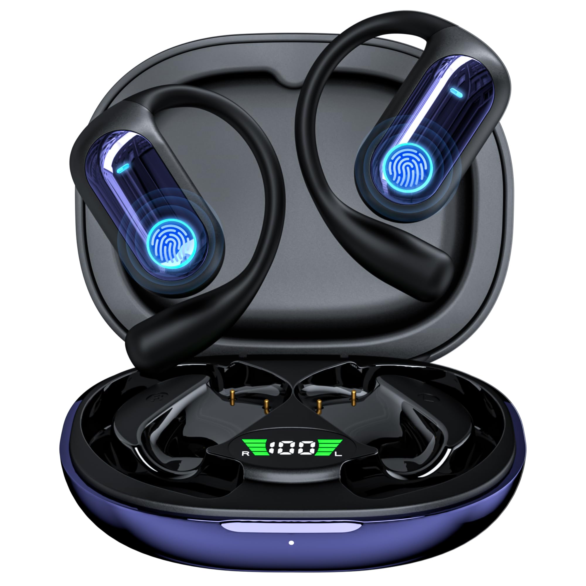 Amazon.co.jp: イヤホンAI翻訳機 骨伝導イヤホン ワイヤレス Bluetooth