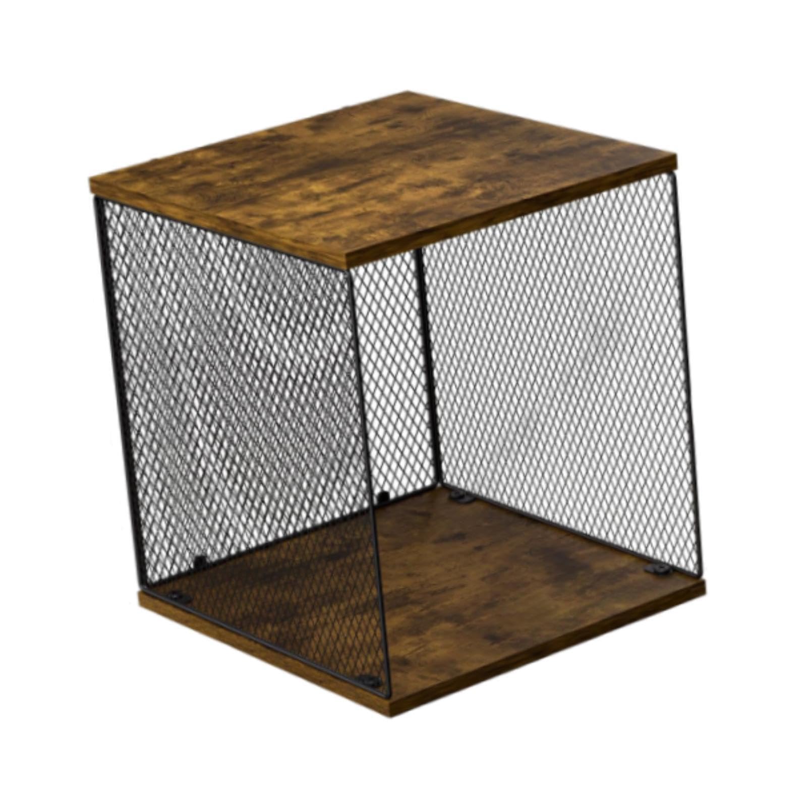AUYXSSZ Vinyl Record Storage Crate Versatile And Stylish Holds 50-60 Records Easily Integrating Into Any Home Or Office Environment Record Storage Holder Vinyl Crate