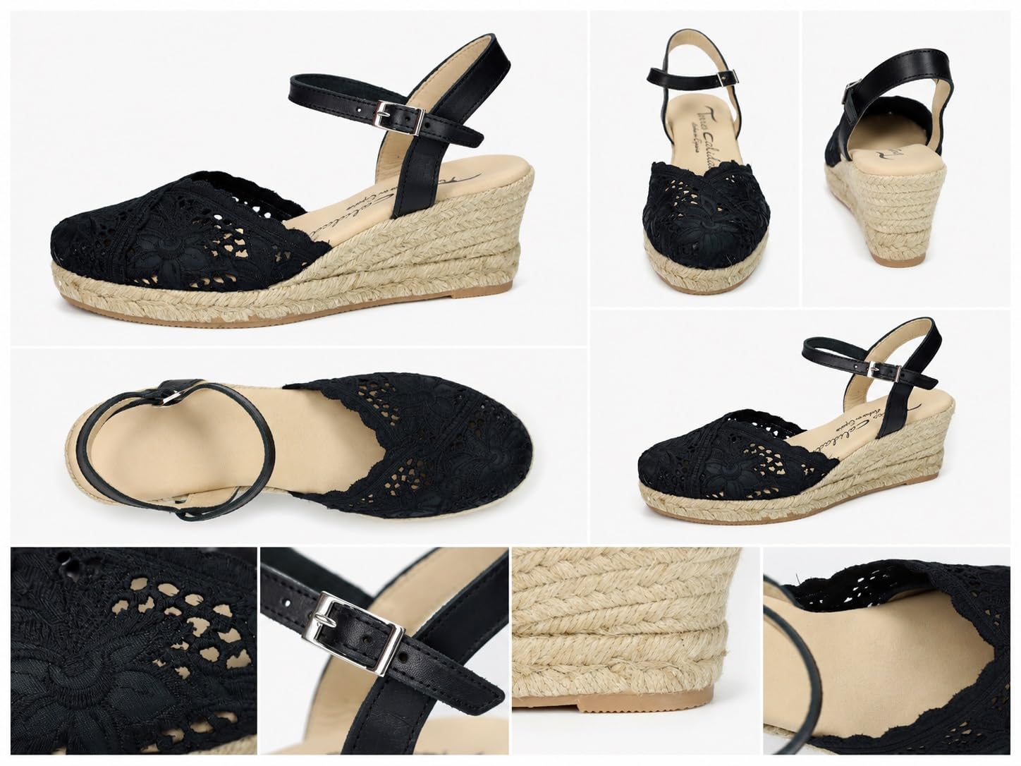 TORRES 5004 Zapatilla DE Encaje Mujer Alpargatas