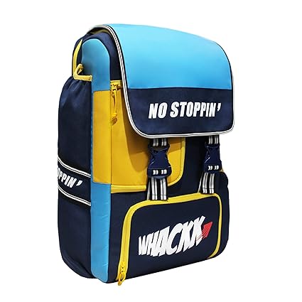 WHACKK Scorer Blue, Yellow Cricket kit Bag (9030), L