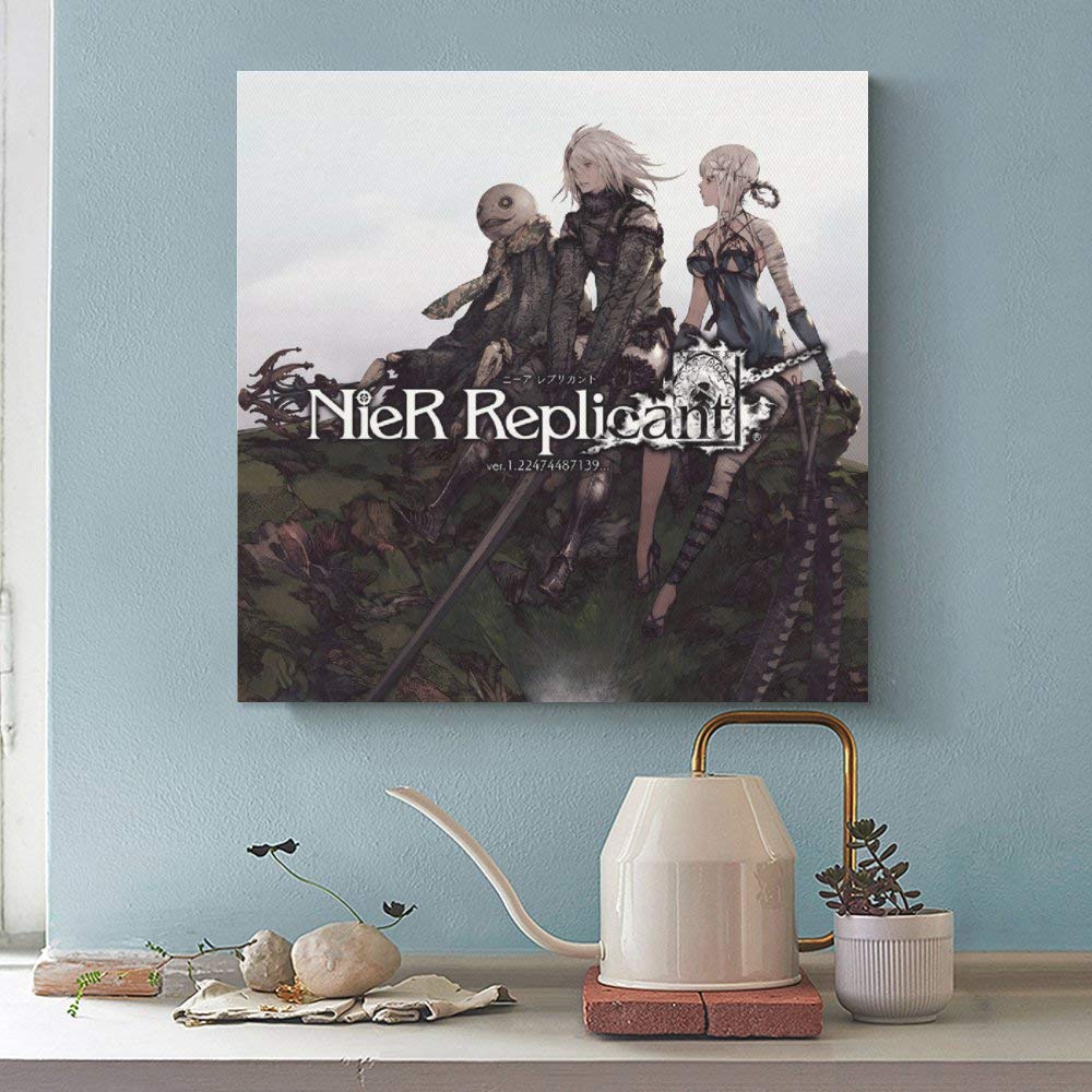NieR:Automata NieR Replicant キャンバスアートF3 Game NieR Replicant 3 Canvas Poster Wall Art Decor Print Picture