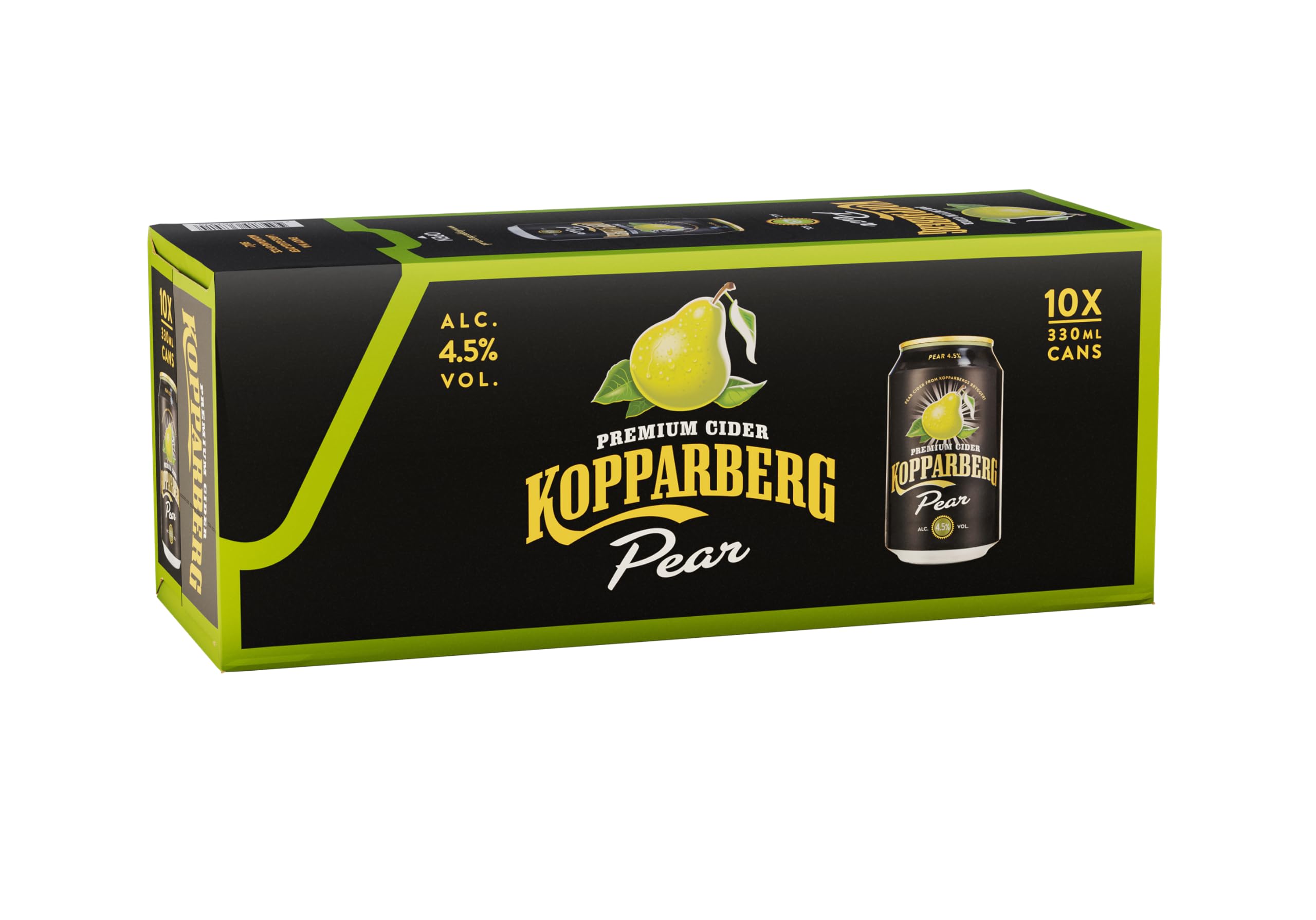 Kopparberg Pear Cider 10x330ml Cans