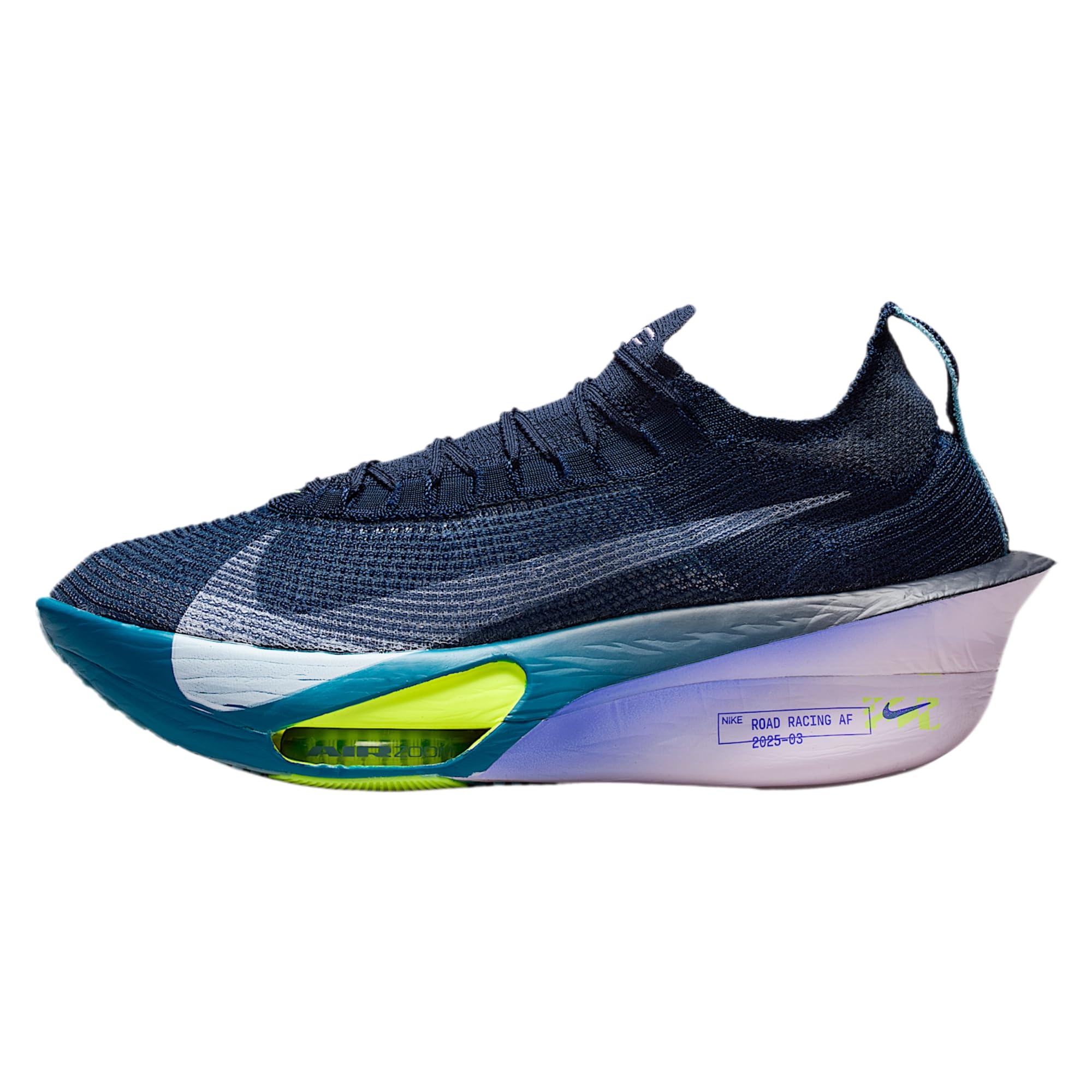 Nike Alphafly 3 Mens Road Racing Shoes Obsidian Doll Persian Violet White Size 13