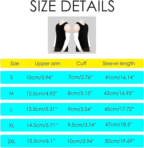 Miniatura 7 de Vantaso Mangas de compresión con protección solar UV, manga de enfriamiento para hombres y mujeres, cubierta geométrica púrpura para tatuajes, talla