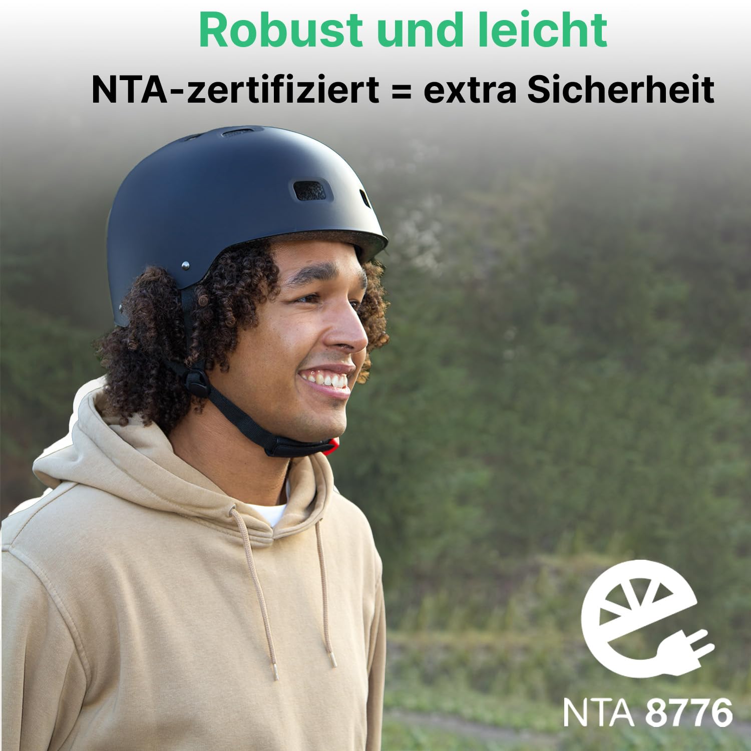GOOFF Casque de skateboard – Certifié CE & NTA – Casque de skateboard pour adultes et enfants – Peut également être utilisé comme casque de vélo et casque S-Pedelec