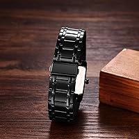 Vista 5 de Avaner Reloj cuadrado de acero inoxidable para hombre