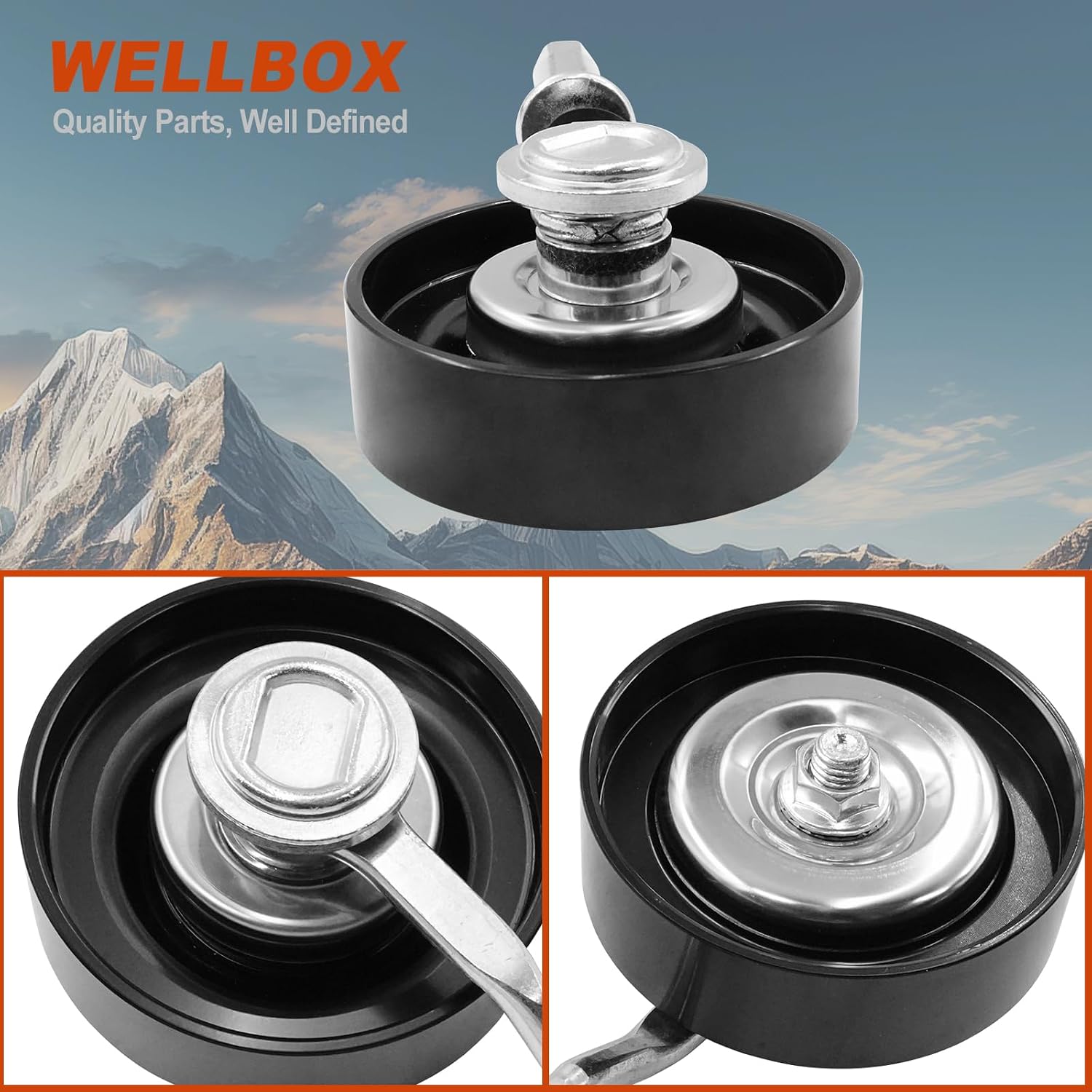 419-624 Belt Tensioner for Infiniti I30 1996-2001, I35 2002-2004; For Nissan Altima 3.5L V6 2002-2006, Maxima 3.0L V6 1995-2001, Maxima 3.5L V6 2002-2008, Murano 3.5L V6 2003-07, Quest 3.5L V6 2004-09
